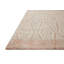 Tapis géométrique tissé à la main ivoire / rosé Roseanna-1855408908