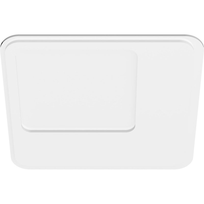 Médaillon de plafond contemporain en PVC de qualité architecturale, deux pièces 22 po x P 2 po x P 7 1/2 po x P 1 po Lucan