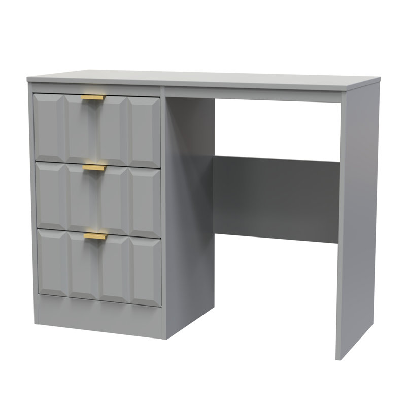 Besian 3 Drawer Vanity (Ready Assembled), Dusk Grey