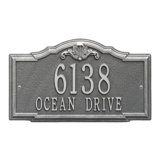 Gatewood Personalized Standard 2-Line Wall Address Plaque