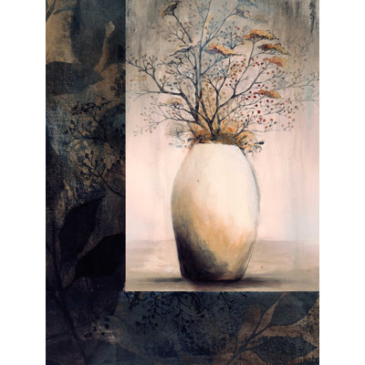 Fleurs séchées - impression sur toile tendue