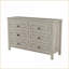 Armoire de rangement à 6 tiroirs Dressers | Gris antique | Panneau de particules-1872945091