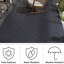 12 tuiles de terrasse en plastique imperméables 12 "X12" pour le patio (44 PCS)-111806363