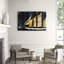 Midnight Sail Print by Zoey Riley-26945496-26945495