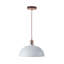 Luminaire suspendu blanc à 1 lumière Deedee