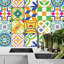 38.1cm W x 38.1cm L PVC Peel and Stick Mosaic Tile
