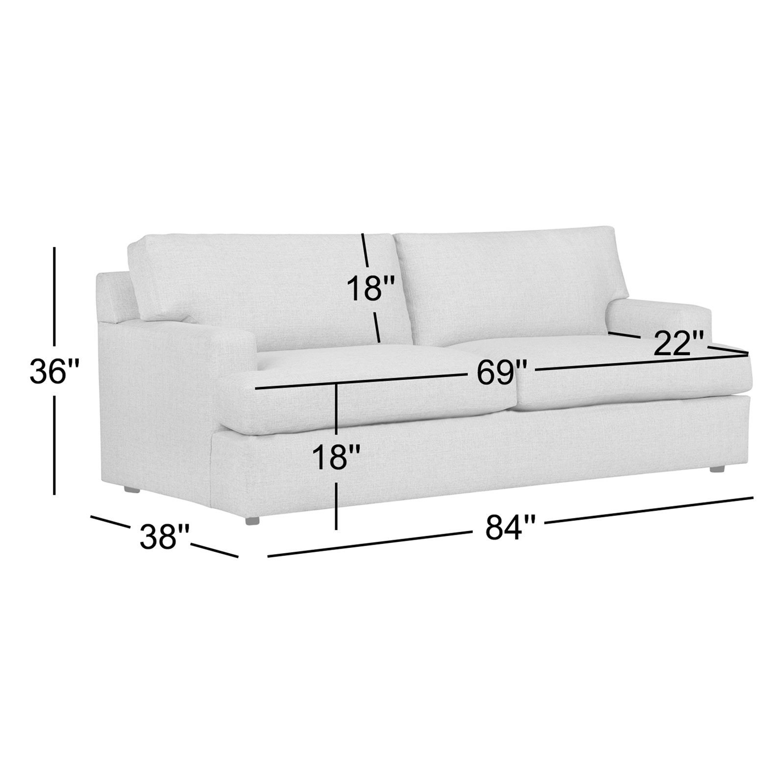 Cleo 84" Velvet Sofa Bed, Bella Hunter Performance Velvet