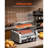 Electric Hot Dog Roller Commercial Grill Cooker Machine with Cover-111282861