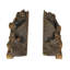 Asian Classic 2 Piece Carvings Sculpture Set