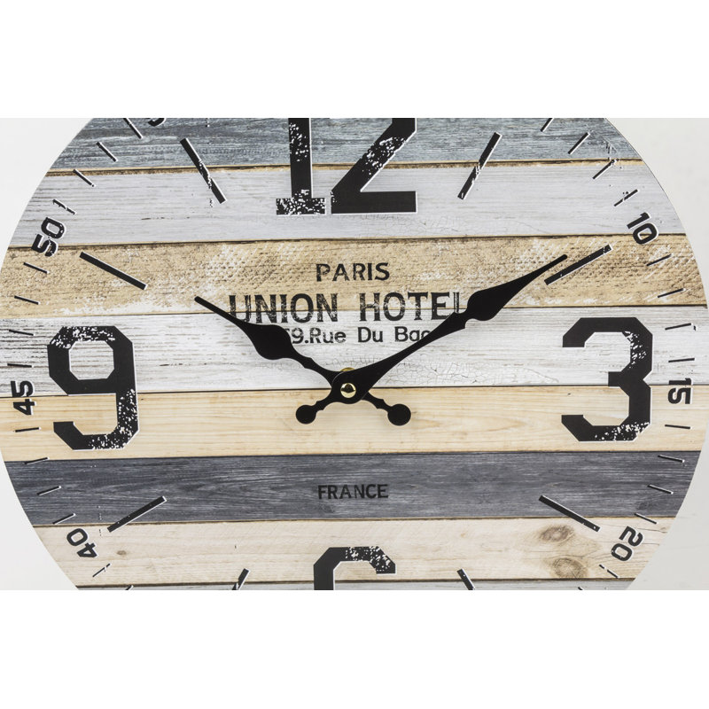 Porath Wood Wall Clock