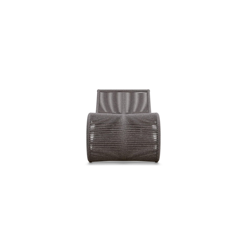 Wave Lounge Chair Morel, Matte Bronze