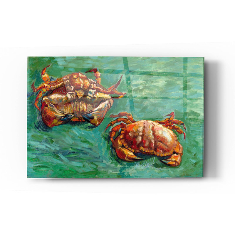 «Two Crabs» par Vincent Van Gogh, H 12 po x l 16 po x P 0,12 po