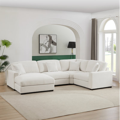 Eugenija Upholstered Sectional Reversible