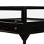 Shadow Box Glass End Table