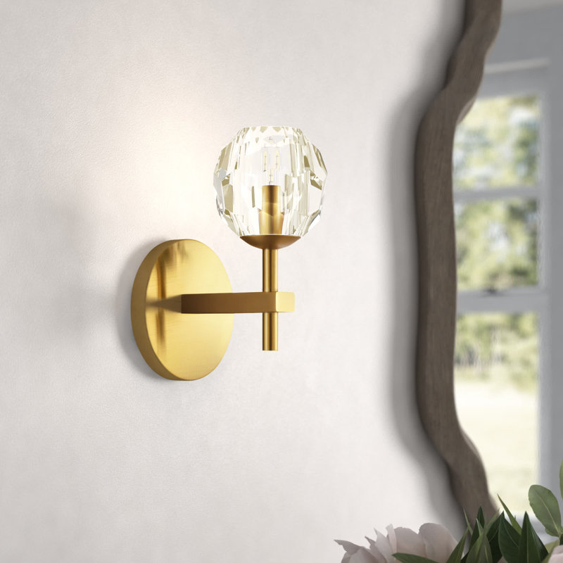 Audren Flush Mounted Sconce, Gold