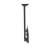 Black Tilt Multi Screen Ceiling Mount for Holds up to 110 lbs