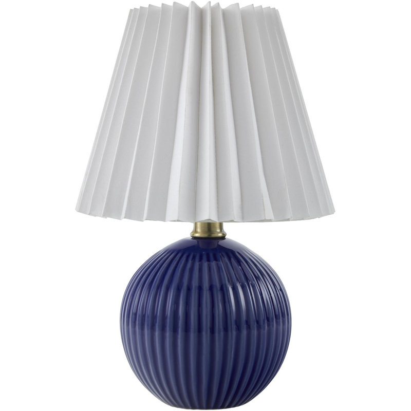 Lampe de table Nelie, Bleu