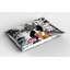 Ensemble de 2 taies décoratives Ambesonne Fashion Grunge - blanc et noir-99917080