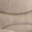 Fauteuil inclinable FlowLuxe Luxury, siège simple compact, finition beige, revêtement en tissu tissé avec accoudoirs coussinés
