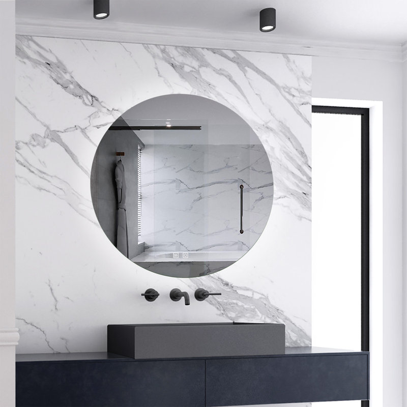 Chilyn Round Mirror, 70 x 70cm, Round