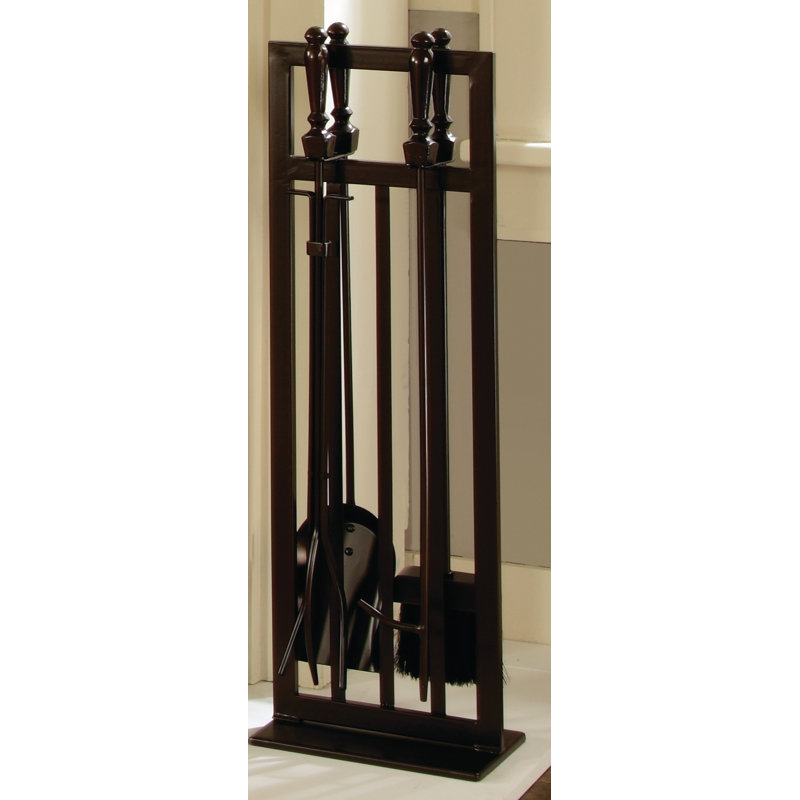 Ensemble d'outils de foyer en acier 5 pièces Abbygayl