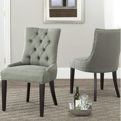 Baumgarten 49.53cm H Tufted Upholstered Parsons Chair
