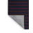 Machine Washable Horizontal Stripes Gray Area Rug-831644683