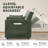 53" Sofa Bed, 3-in-1 Loveseat Sleeper Sofa with Pull Out Bed, Pockets and USB, Modern 2 Seater Convertible Small Couch for Living Room Bedroom Apartment,Corduroy Comfy Couches,Green-862974123