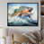 Black Floater Framed