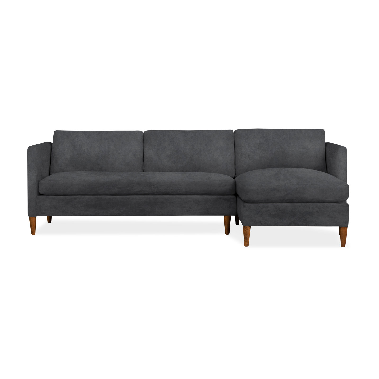 Clifford 2-Piece Sectional with Sinuous Springs and Feather Blend Cushions, Right Hand Facing
