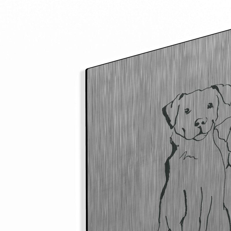 «L amovible Mutts IV» par Chris Paschke, H 24 po x l 24 po