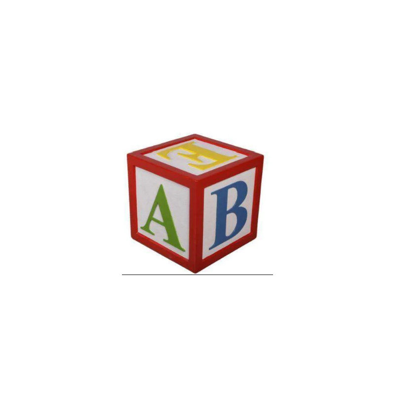 Bloc de lettres Jahlea surdimensionné, H 18 po x l 18 po x P 18 po