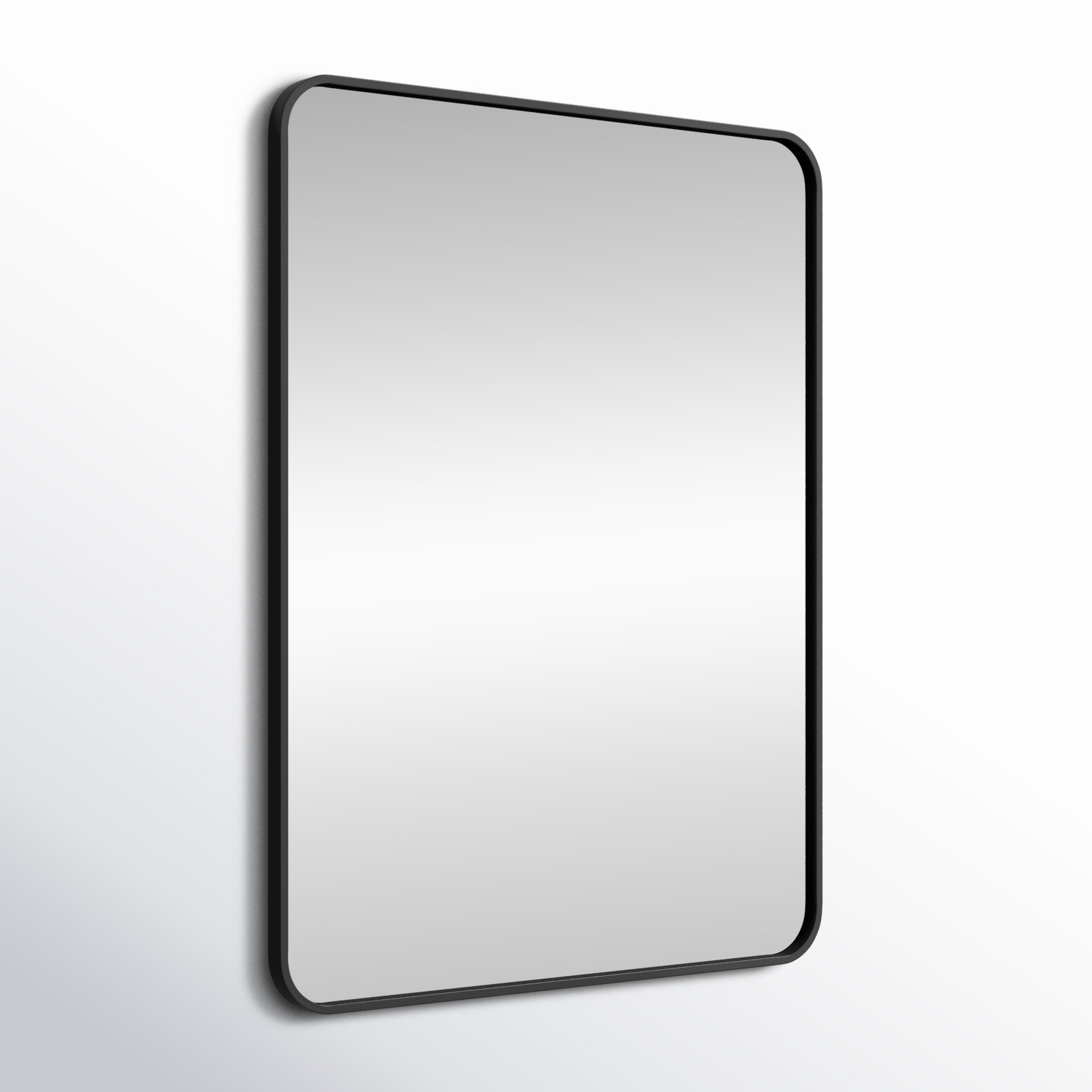 Sabine 36" Accent Mirror, Black, 36" x 27"