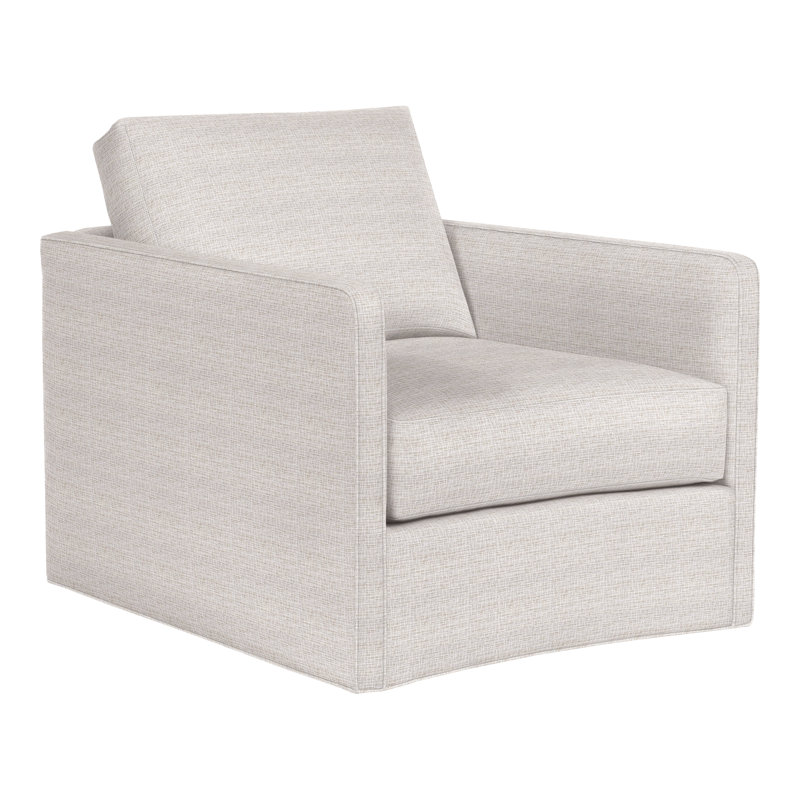 Wynne Swivel Chair, Perigold IceBreaker White Sands