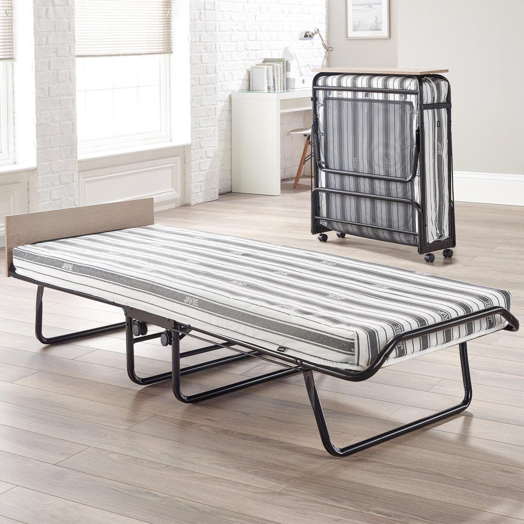 Jay-Be Supreme Automatic Folding Bed with Rebound e-Fibre Mattress