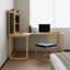 Bureau en bois massif en L Burlywood-1253160183-1253160182