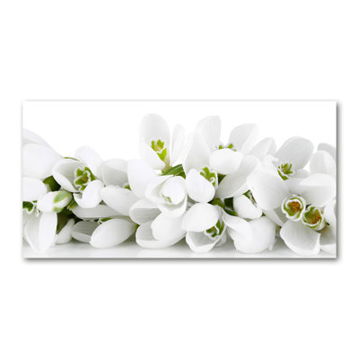 Snowdrops - Wrapped Canvas Print
