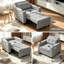 Fauteuil d'appoint à dossier convertible simple Marcio-461239304