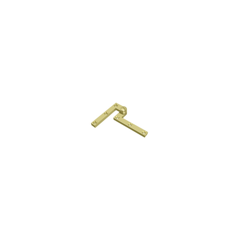 Butt Bearing Hinge, Polished Brass