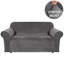 Housse de causeuse extensible en velours antidérapant et confortable-1938998740