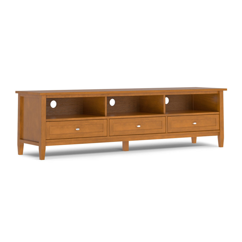 Meuble télé bas 72 po Warm Shaker