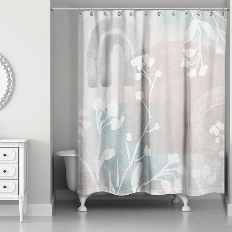 Abstract Shower Curtain