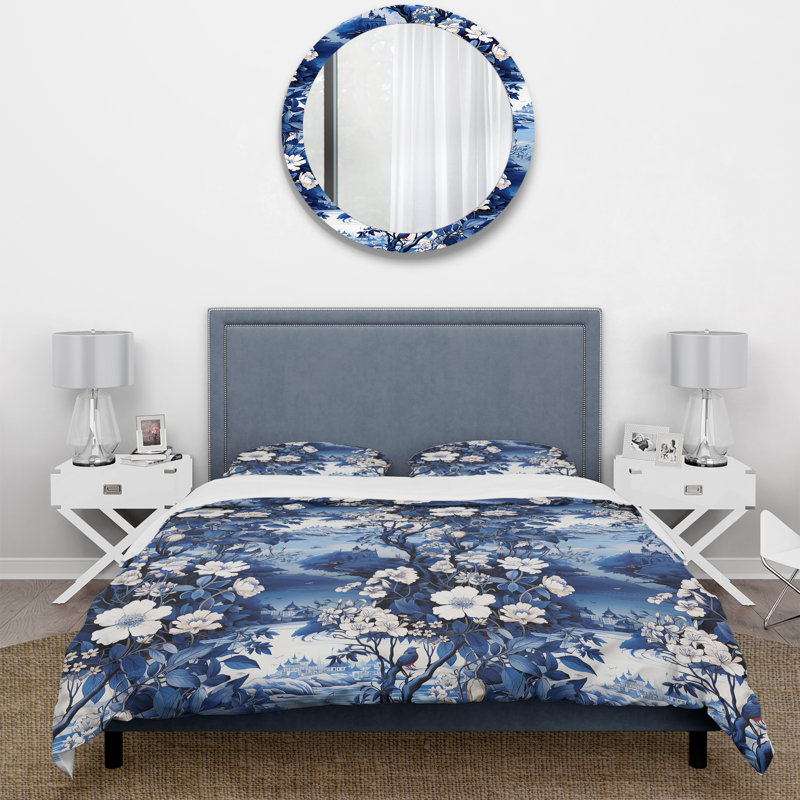 Ensemble de housse de couette noir et blanc, Housse de couette pour très grand lit et 2 très