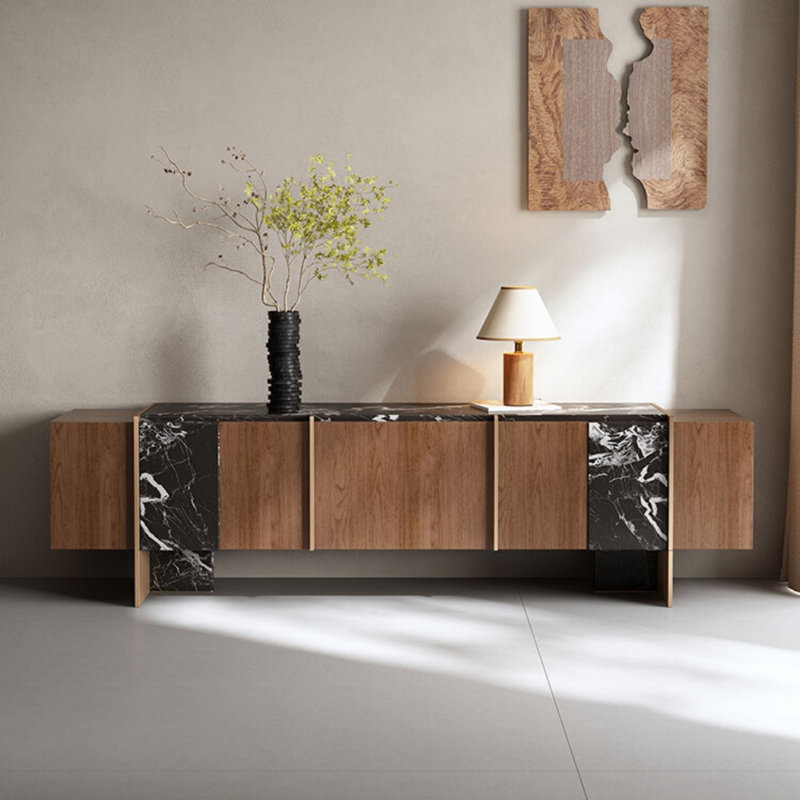 Meuble télé Minimalist Creative, H 23,62 po x L 78,74 po x l 15,75 po