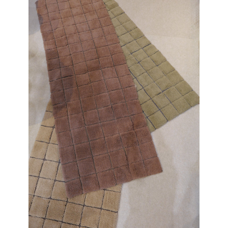 Mosaic Wool Geometric Area Rug, Rectangle 7'6" x 9'10"