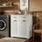 Laundry Cabinet ,with 2 Removable laundry basket  and 2 Drawers