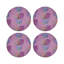 Sous-verres ronds en cuir Monkey-119015283