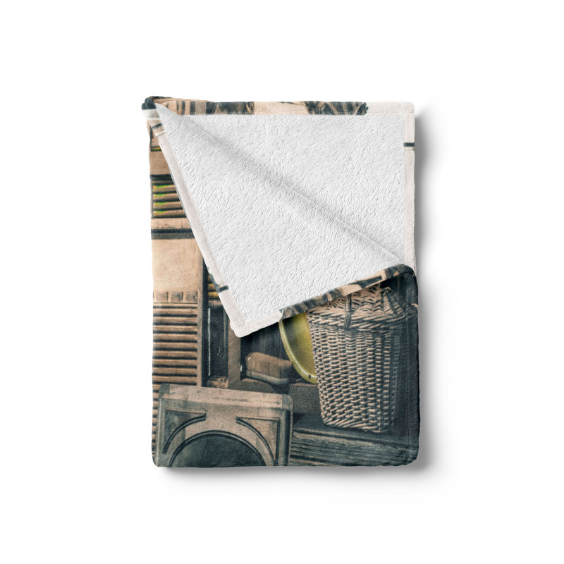 Hand Woven Throw Blanket, 60" x 80"