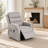30" W Upholstered Power Recliner with Massage and Heating Side Pockets -Light Gray-1828289419