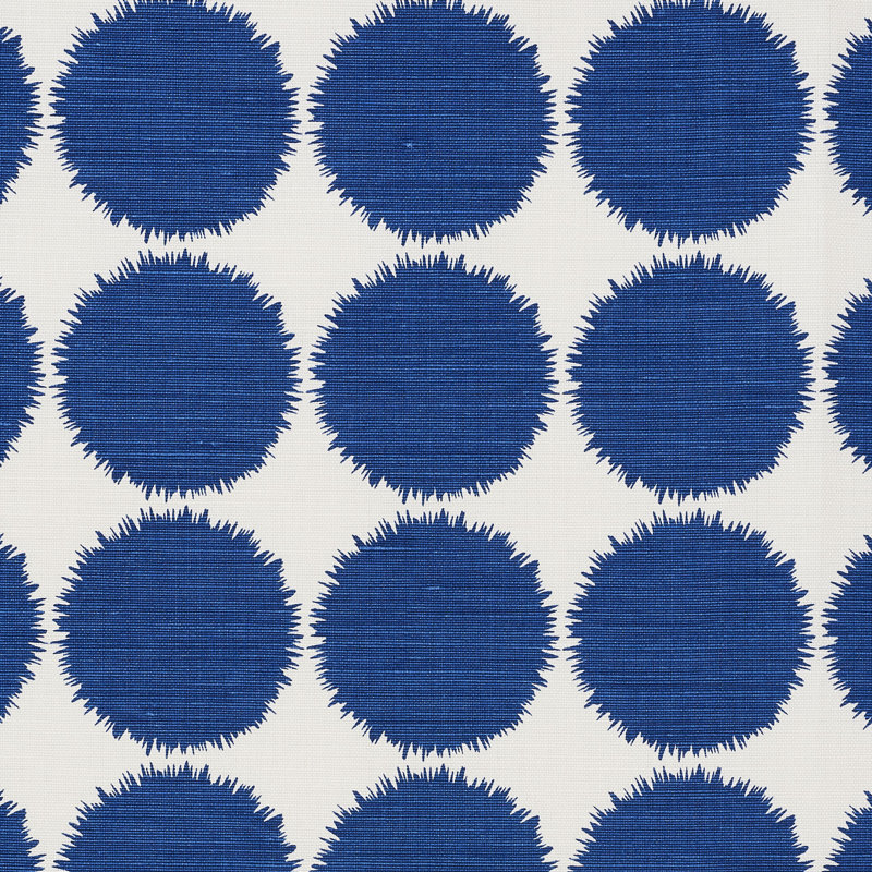 Schumacher x Studio Bon Fuzz Fabric, Navy